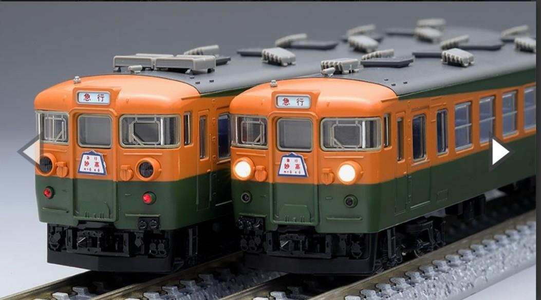 Tomix 98998 限定品国鉄169系急行電車, 玩具收藏品, 手辦及模型, 汽車