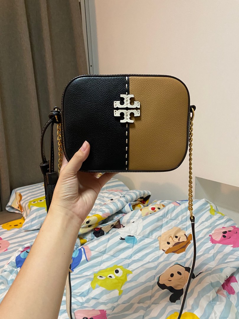 Tory burch mcgraw 2025 color block camera bag