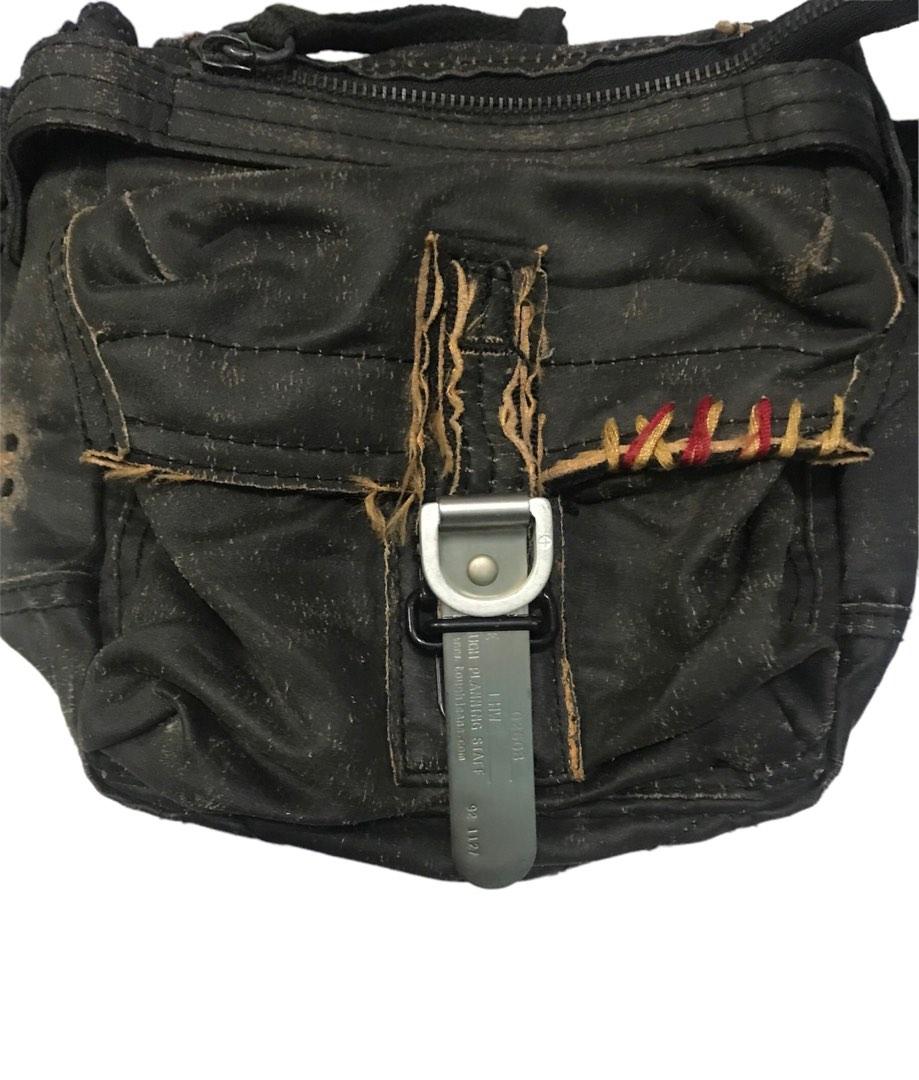 Tough Military Surplus Leather Waist Bag, Men's Fashion, Bags, Belt