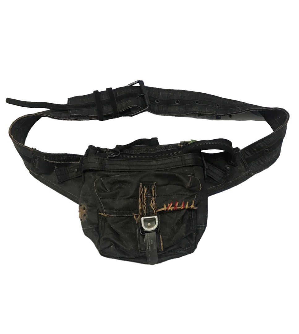 Tough Military Surplus Leather Waist Bag, Men's Fashion, Bags, Belt