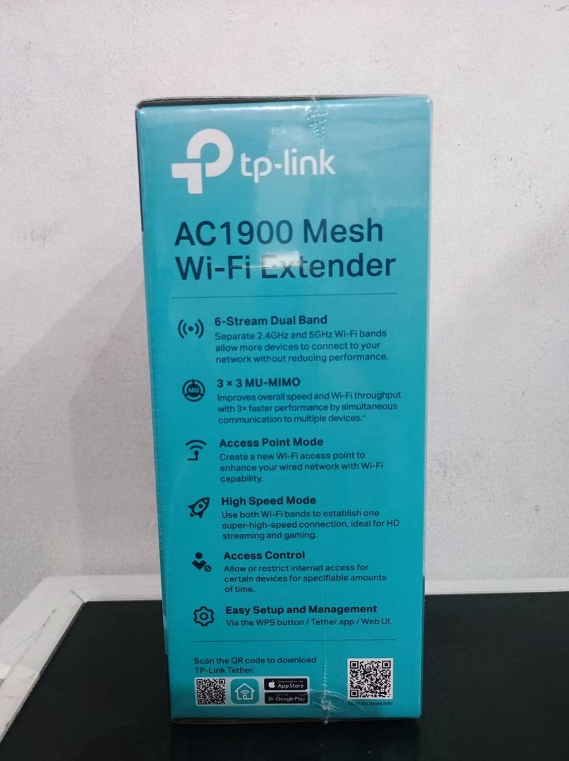 TP-LINK RE550 AC1900 Wi-Fi Range Extender, Computers & Tech, Parts ...