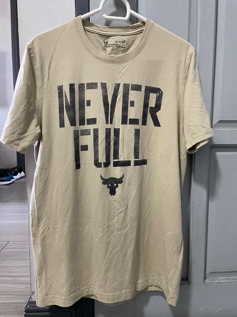 Under Armour Project Rock T shirt Men s Fashion Tops Sets