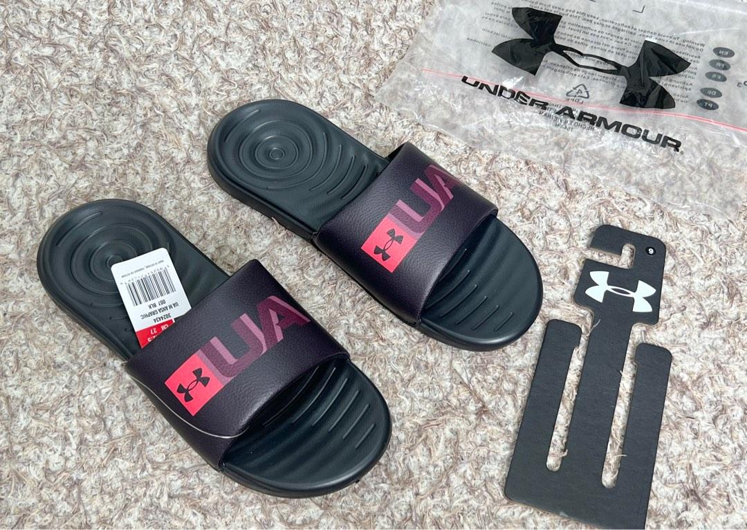 kohl's under armour slides