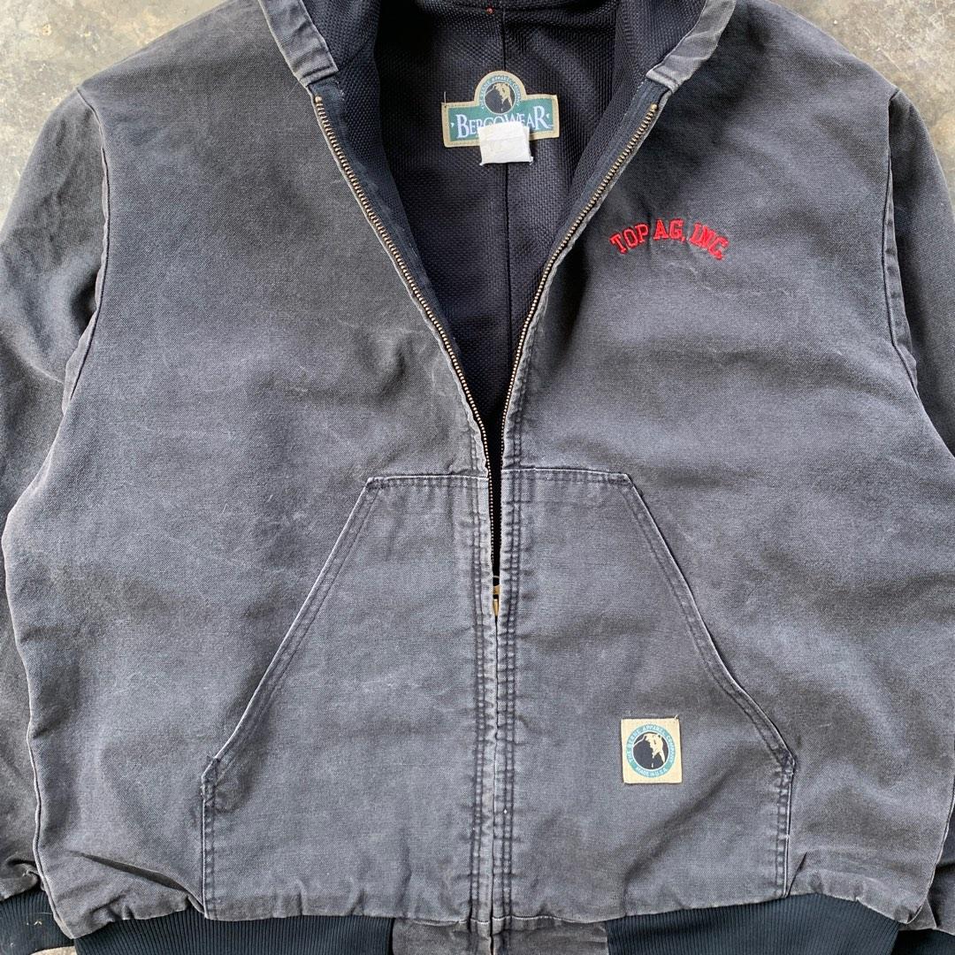 Vintage 1980s Berco Wear Hooded Jacket Carhartt Vintage Jacket Vintage Carhartt Detroit Jacket