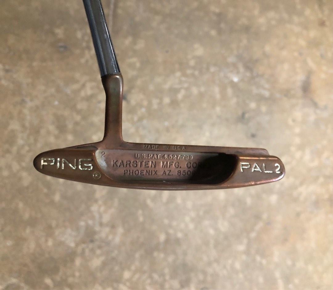 Putter Vintage Ping Pal 4 Lames 37 Pouces - Pour Droitier Homme - Occasion Bon état