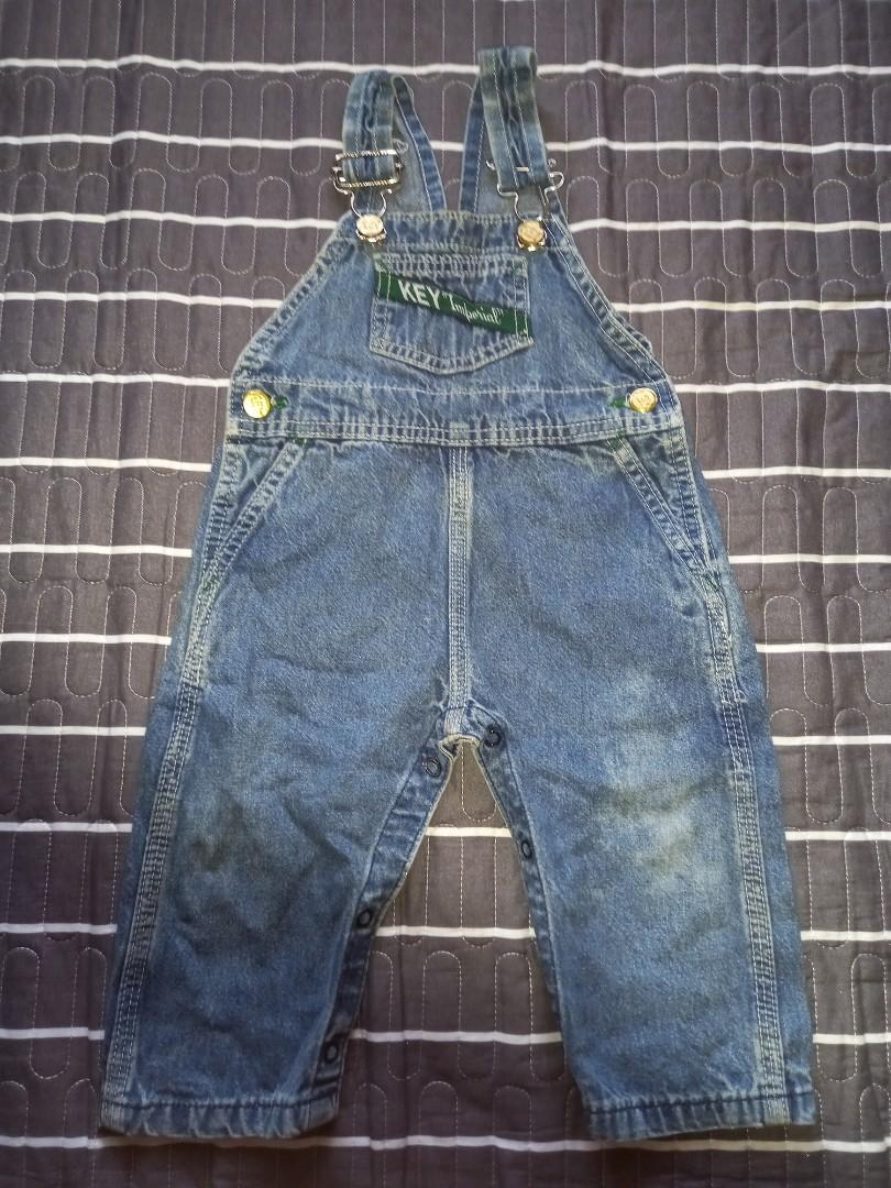 Vintage key top imperial overalls