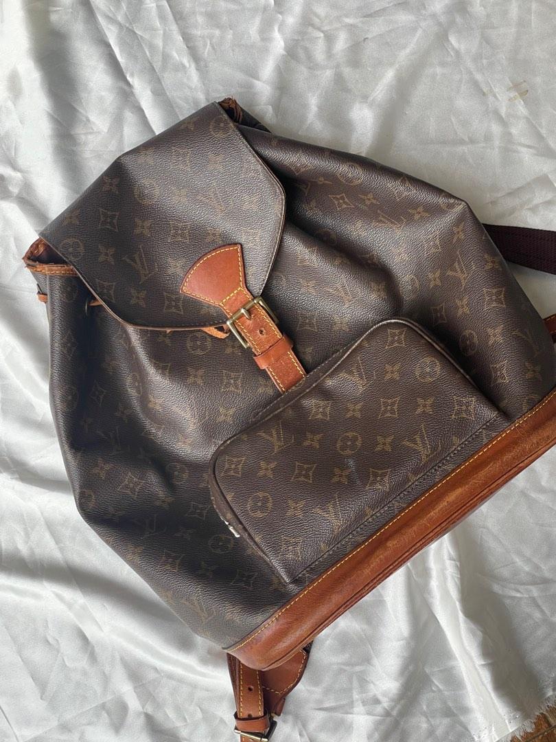 Vintage Louis Vuitton Backpack (Category: Luxury Bags & Wallets) located in Quezon City. Submitted by rienclothes (Listing ID 1185283964, Image 1). Description: vintage original 8/10 condition.