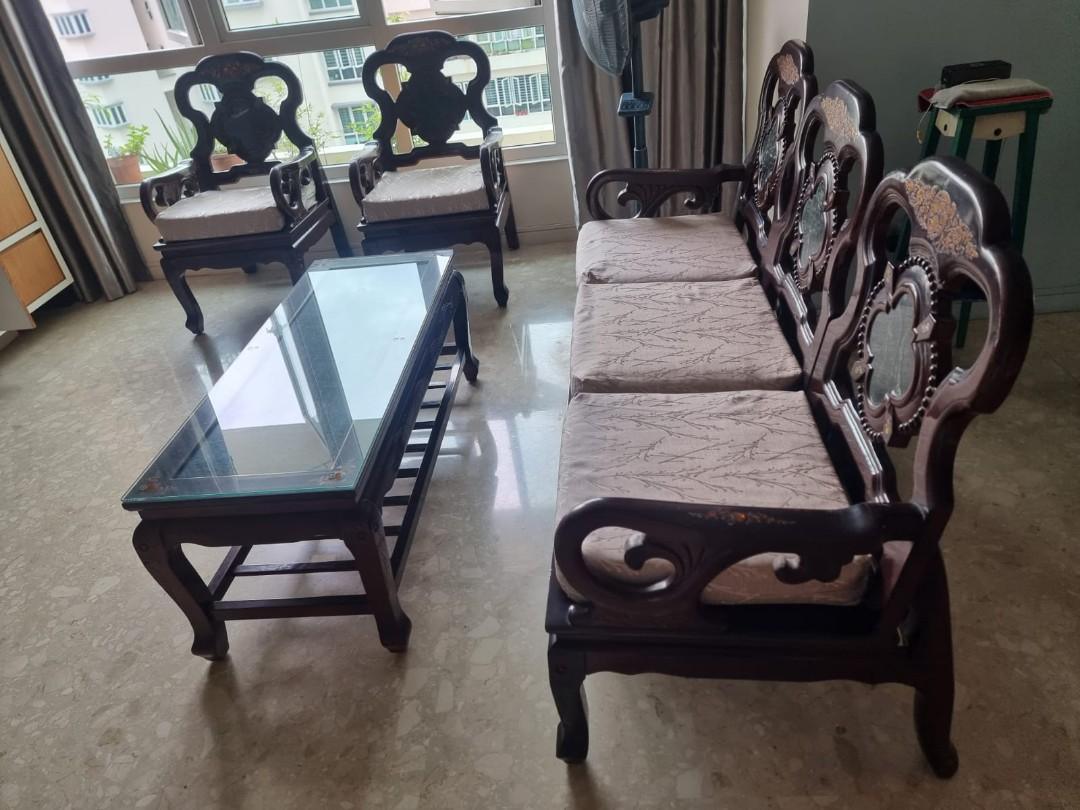 Vintage marble Chinese furniture, Hobbies & Toys, Memorabilia