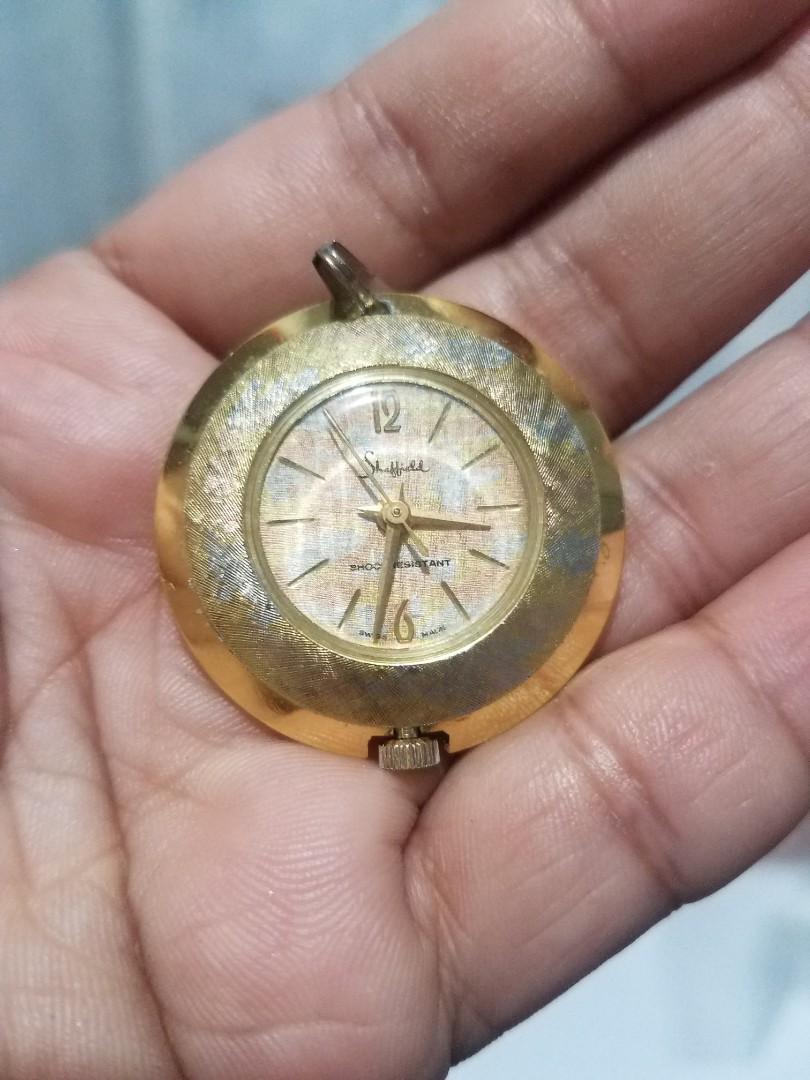 Sheffield ladies pendant discount watch