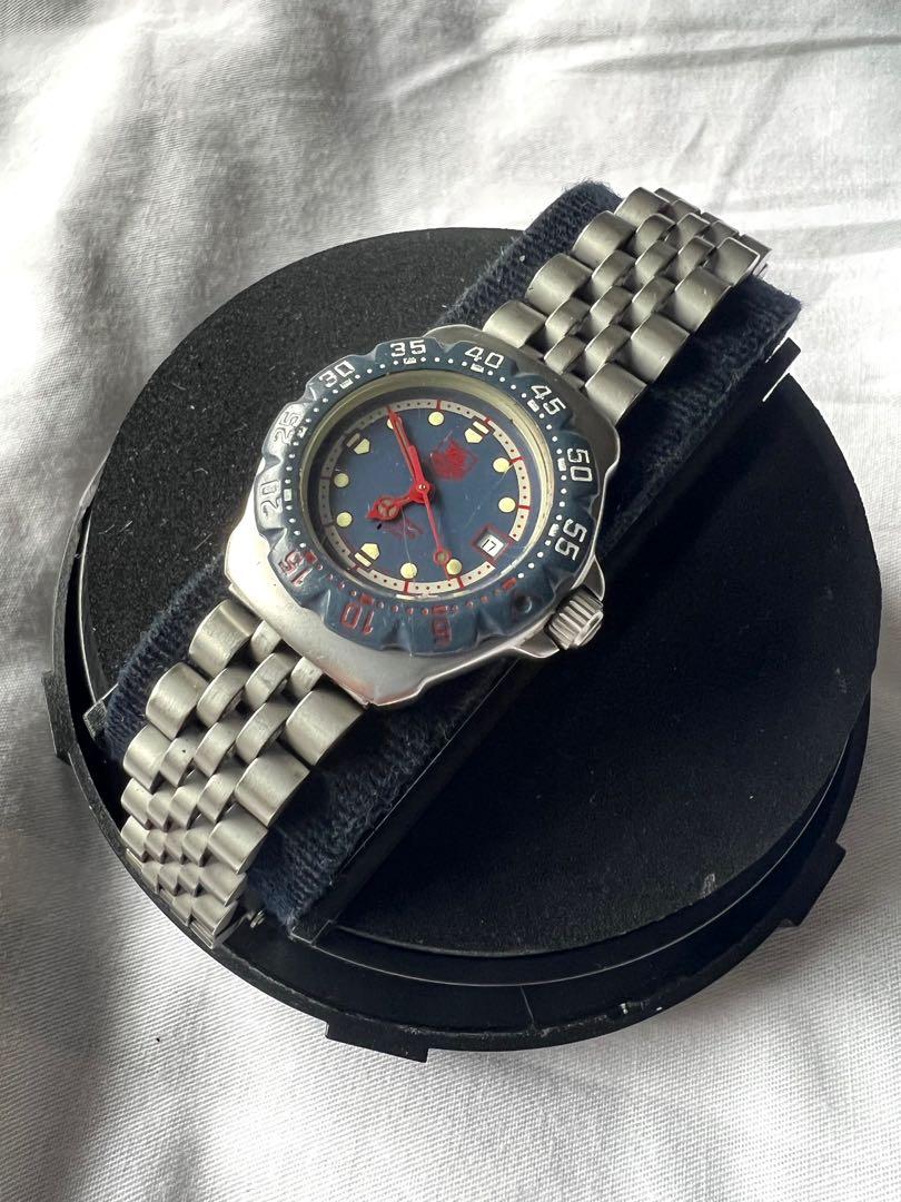 Vintage Tag Heuer Formula 1 Blue Bezel Quartz Watch