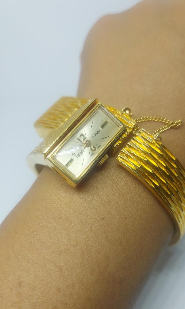 Rare Vintage Trifari Ladies Watch Hobbies Toys Memorabilia