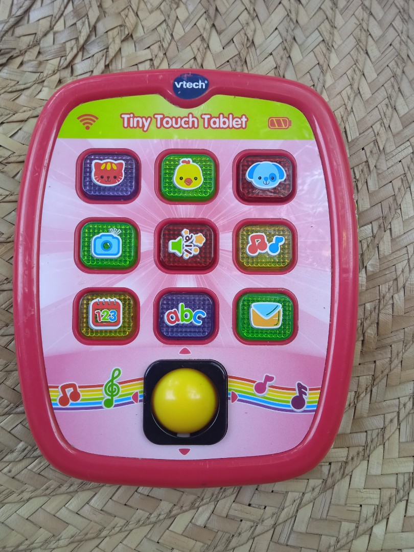 Vtech Tiny Touch Tablet, Babies & Kids, Infant Playtime on Carousell