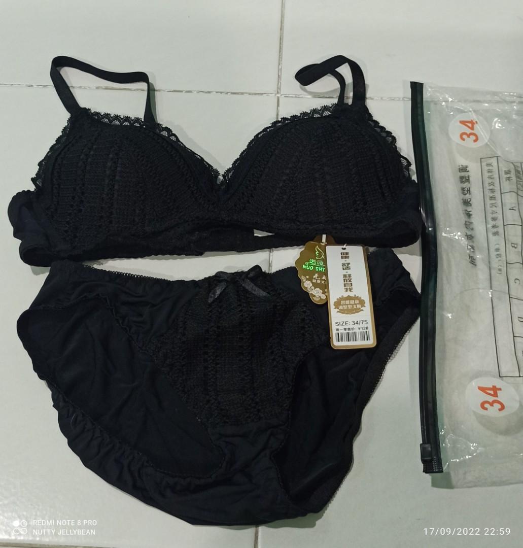 Wireless bra size 34/75, Women's Fashion, New Undergarments