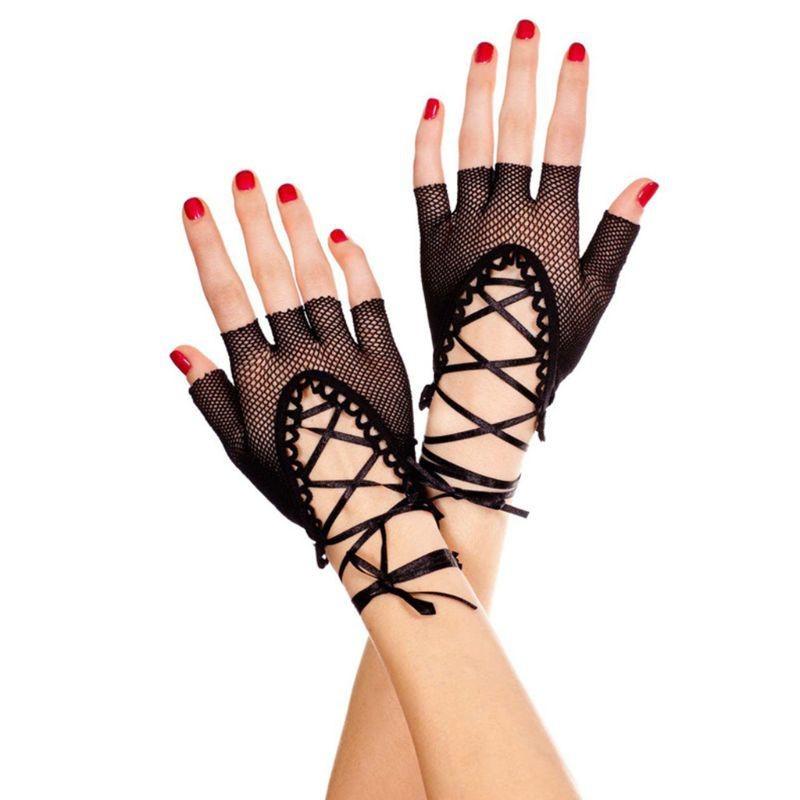 Wrist fish net lace sexy gloves cat woman hens night bachelor party bridal  shower biker gloves dancing strip hens night bachlorette bachelor party,  Women's Fashion, Watches & Accessories, Other Accessories on Carousell