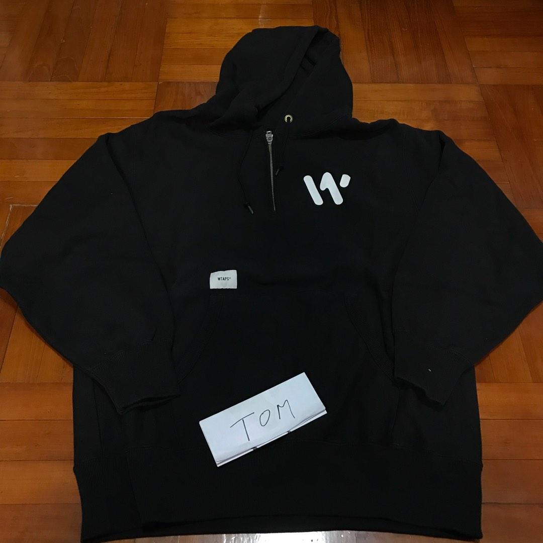 WTAPS zip hoodie black size 2, 男裝, 上身及套裝, 衛衣- Carousell