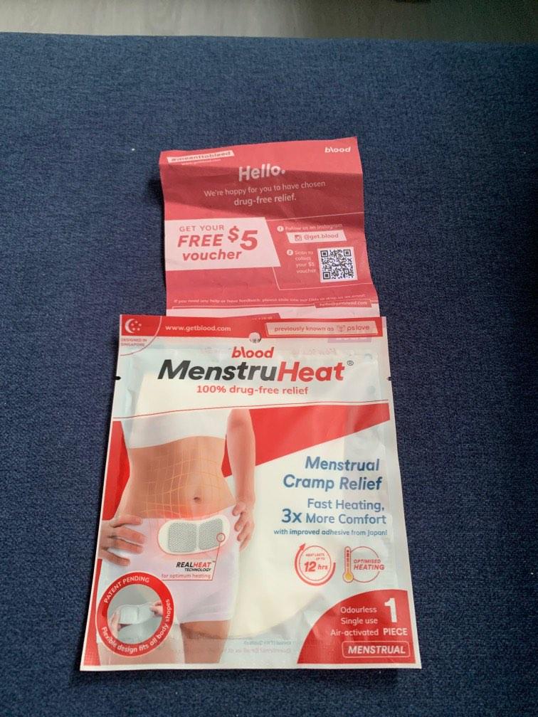 Blood MenstruHeat Menstrual Cramp Heat Pad