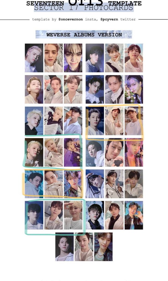 入荷now 口コミ wtt/wts Toys & Hobbies pcs, album weverse 17 sector K-POP・アジア