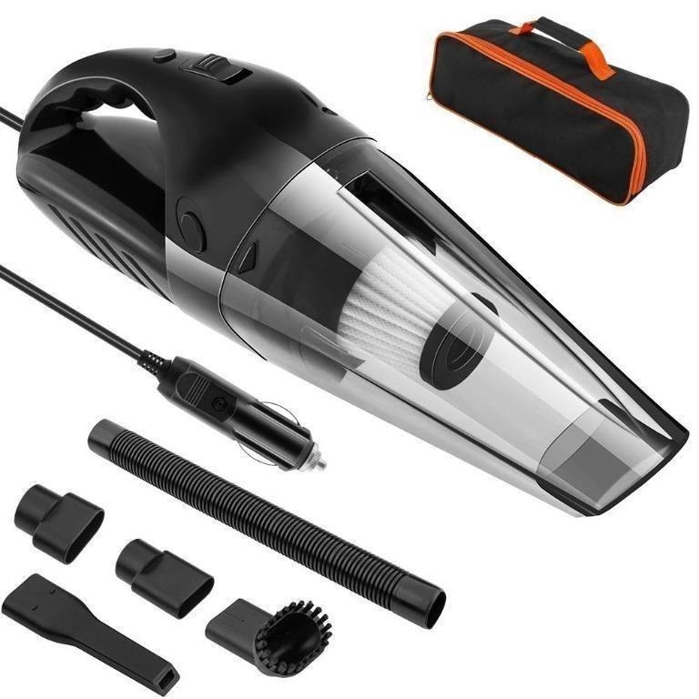 Corded Car Vacuum Cleaner Come with Carrying Bag 16.4 Feet Power Cord Portable Vacuum Cleaner for Car Cleaning 