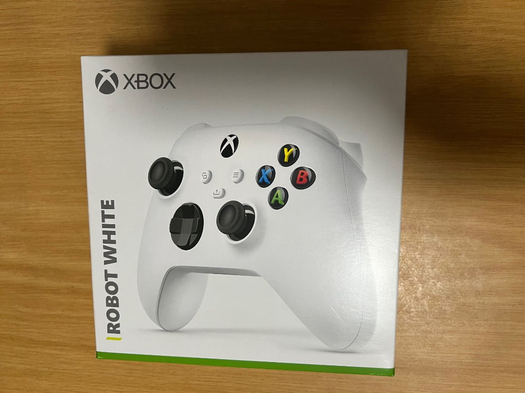 Xbox Controller (Series S/X) - Robot White, Video Gaming, Gaming ...