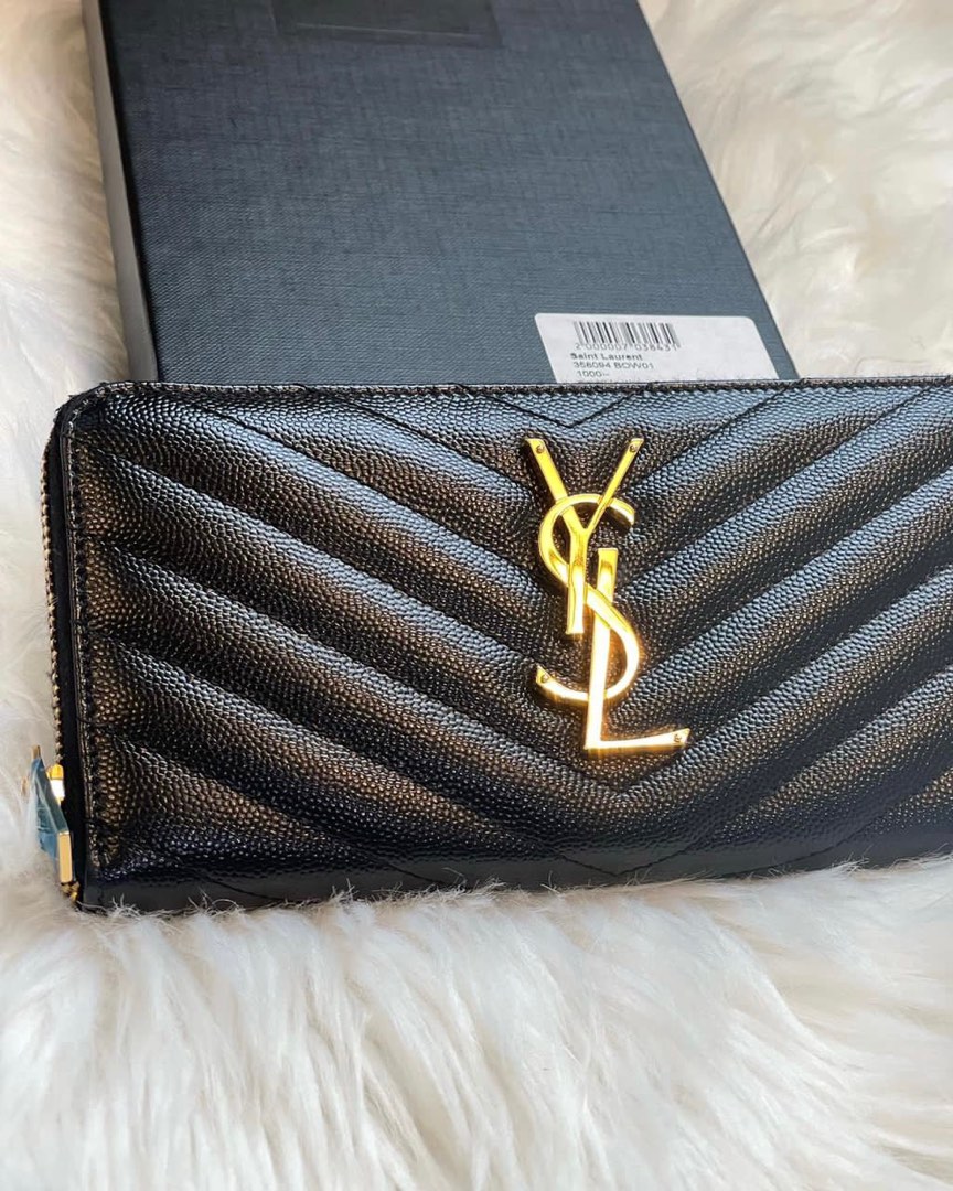 Ysl long wallet 2025