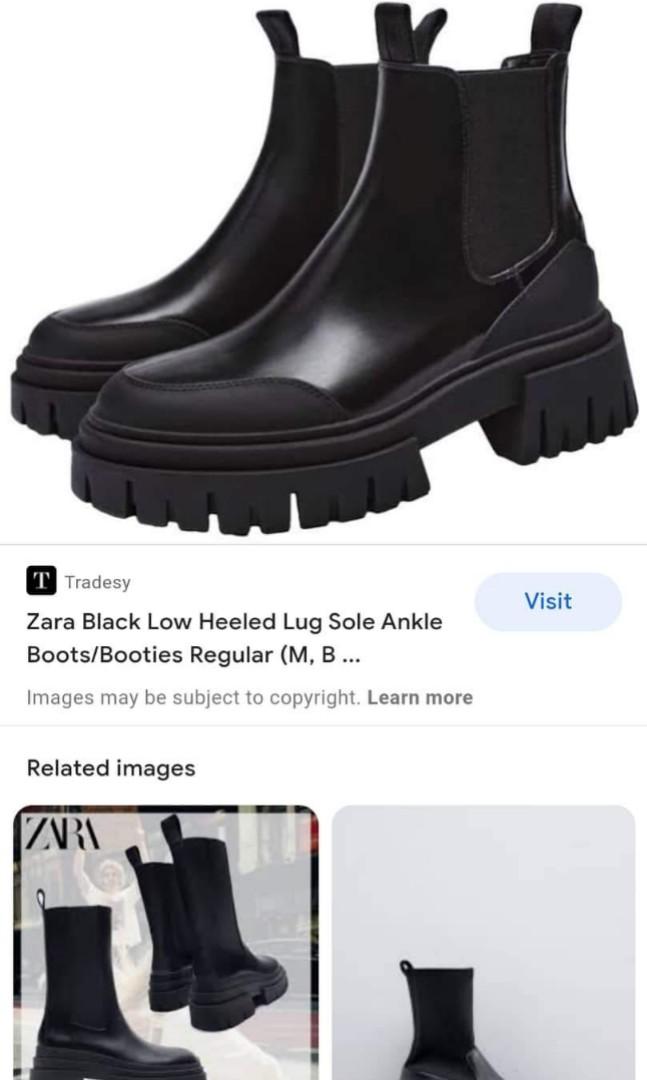 Zara authentic boots (Category: Boots) located in Bayombong. Submitted by nicsxoxo7 (Listing ID 1185444394, Image 1). Description: pristine condition,no flaws barely used 6.5 talaga ako pero kasya din 😁 38 on tag (this may fit 6.5-8).