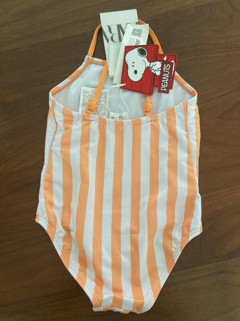 Zara Peanuts swimming costume, Babies & Kids, Babies & Kids Fashion on