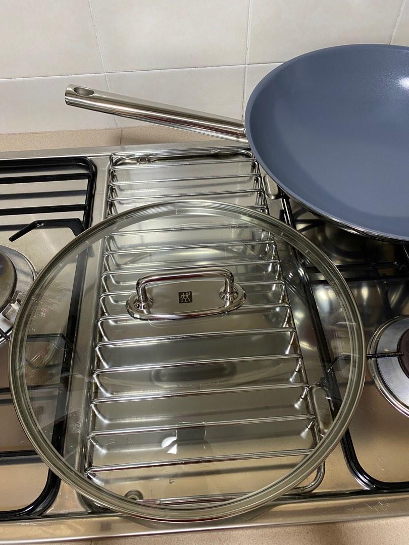 Zwilling ceraforce ceramic coating wok, TV & Home Appliances, Kitchen