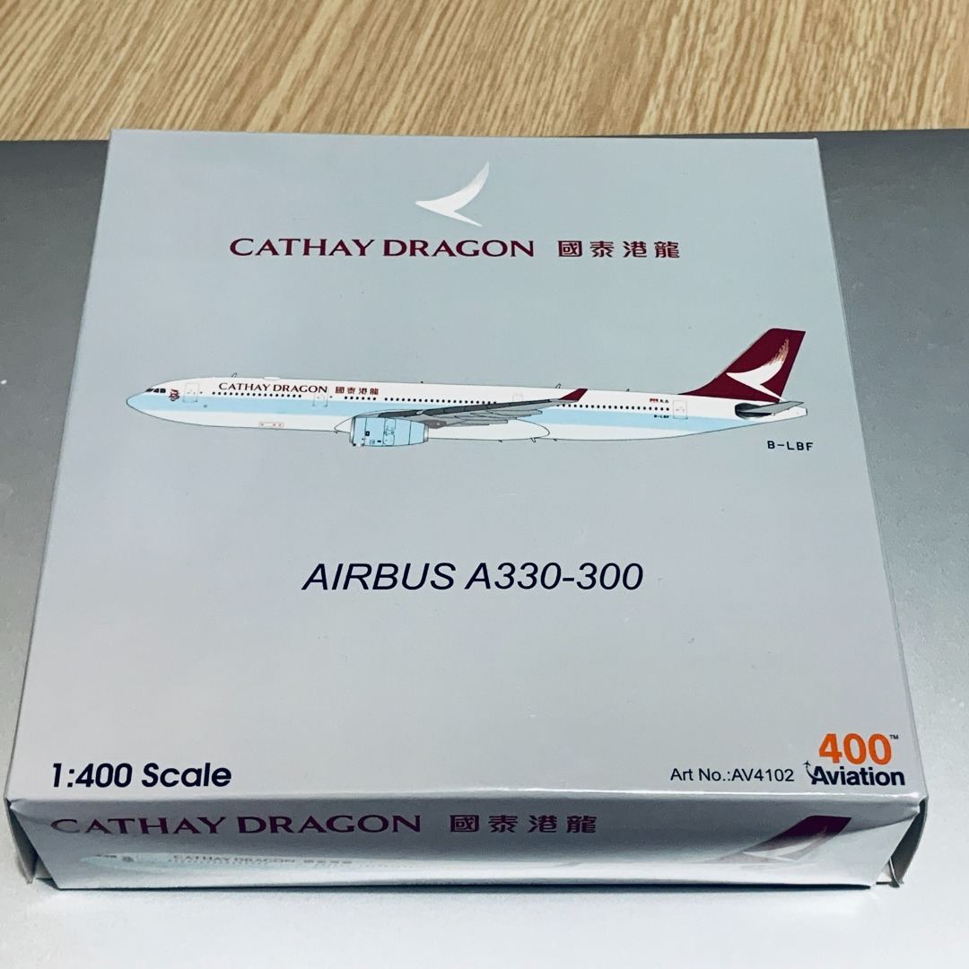 1/400 Aviation - AV4102 Dragonair (港龍) A330-300 