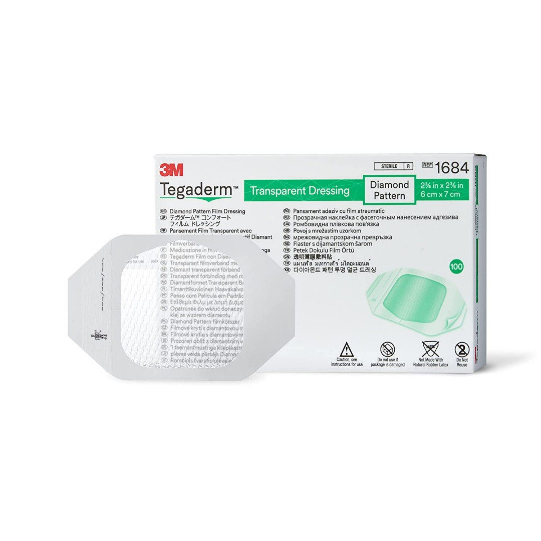 3M Tegaderm Diamond Pattern 6cm x 7cm, Health & Nutrition, Medical
