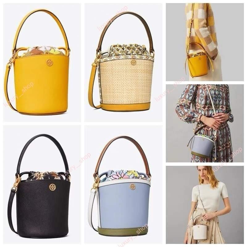 Tory burch robinson mini bucket bag hot sale