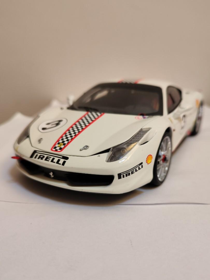 忍痛割愛   1:18 Hotwheels Elite Ferrari 458 Challenge 模型車, 興趣