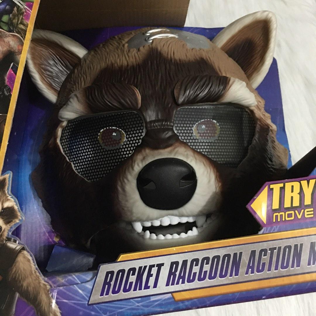 SALE !!! Rocket Raccoon Action Mask - TY2, Hobbies & Toys, Toys & Games