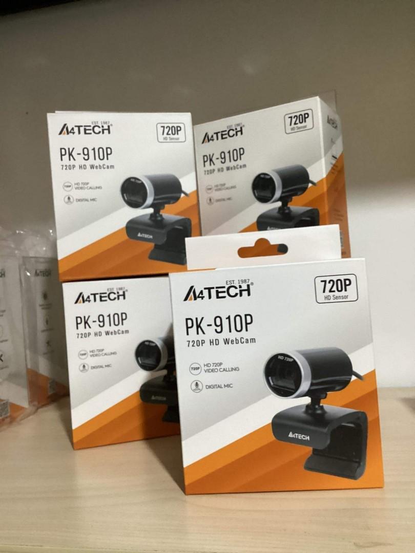A4Tech PK-910P 720P HD Webcam with Mic, Computers & Tech, Parts ...
