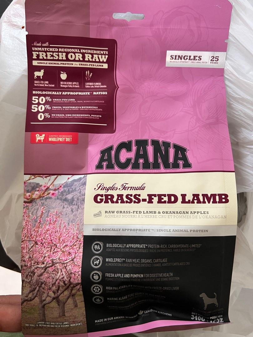 Grass fed lamb acana online
