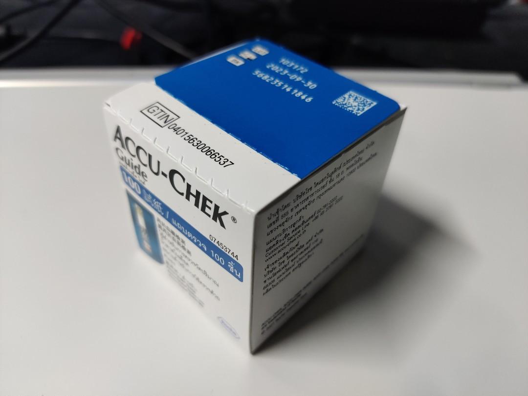 ACCU CHEK GUIDE TEST STRIPS ( 100 strips ), Health & Nutrition, Health ...