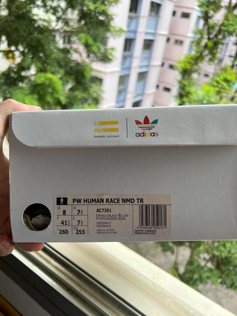Adidas human race nmd Pharrell pale nude Men s Fashion Footwear