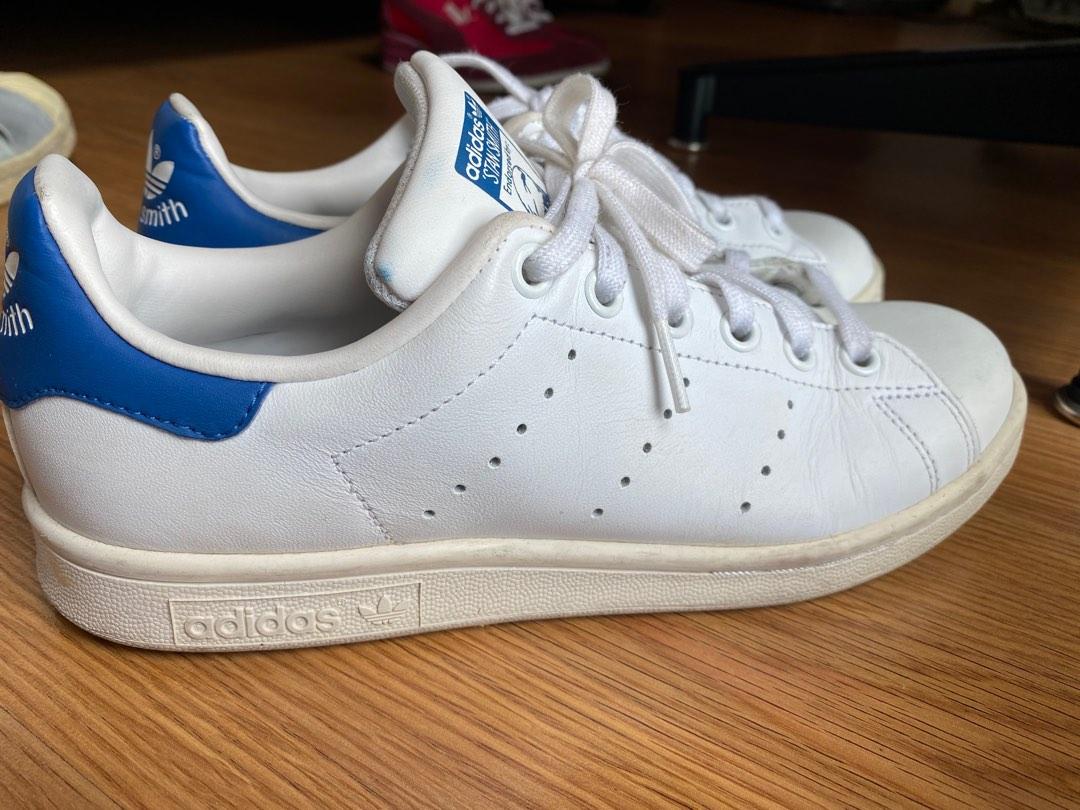 stan smith red and blue