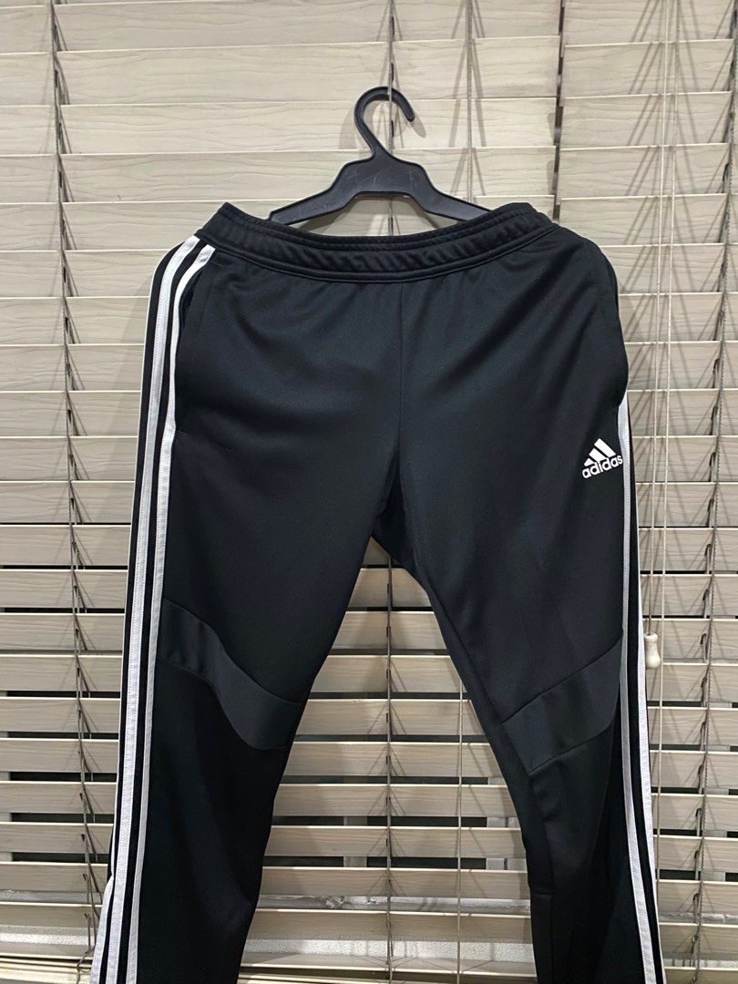 Adidas Track Pants with zippers, Men's Fashion, Bottoms, Joggers on