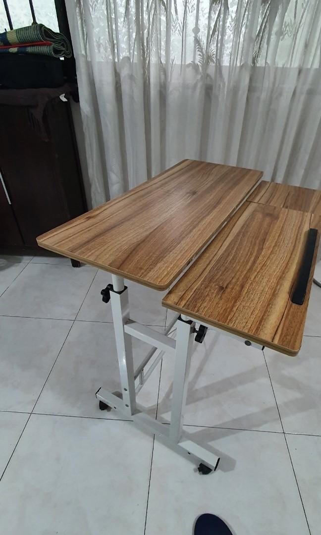 Used Adjustable Table Adjustable Computer table or desk, Furniture & Home Living, Furniture ...