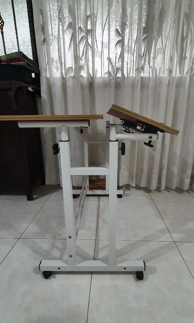 Used Adjustable Table Adjustable Computer table or desk, Furniture & Home Living, Furniture ...