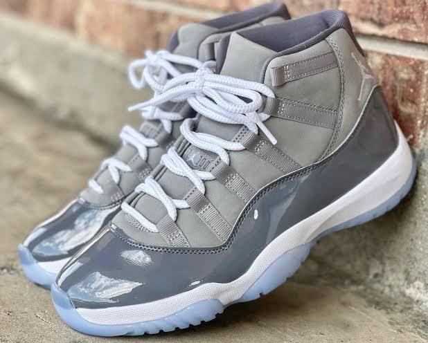 Jordan retro 11 cool grey high discount