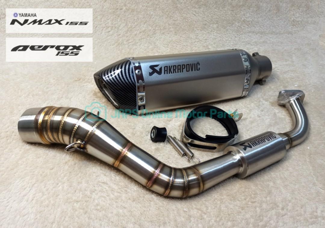 Akrapovic SC Project Full System Exhaust Pipes for NMAX V2 V2.1 2020