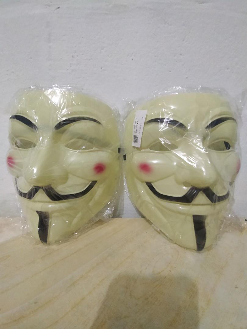 Anonymous Mask, Hobbies & Toys, Stationery & Craft, Other Stationery