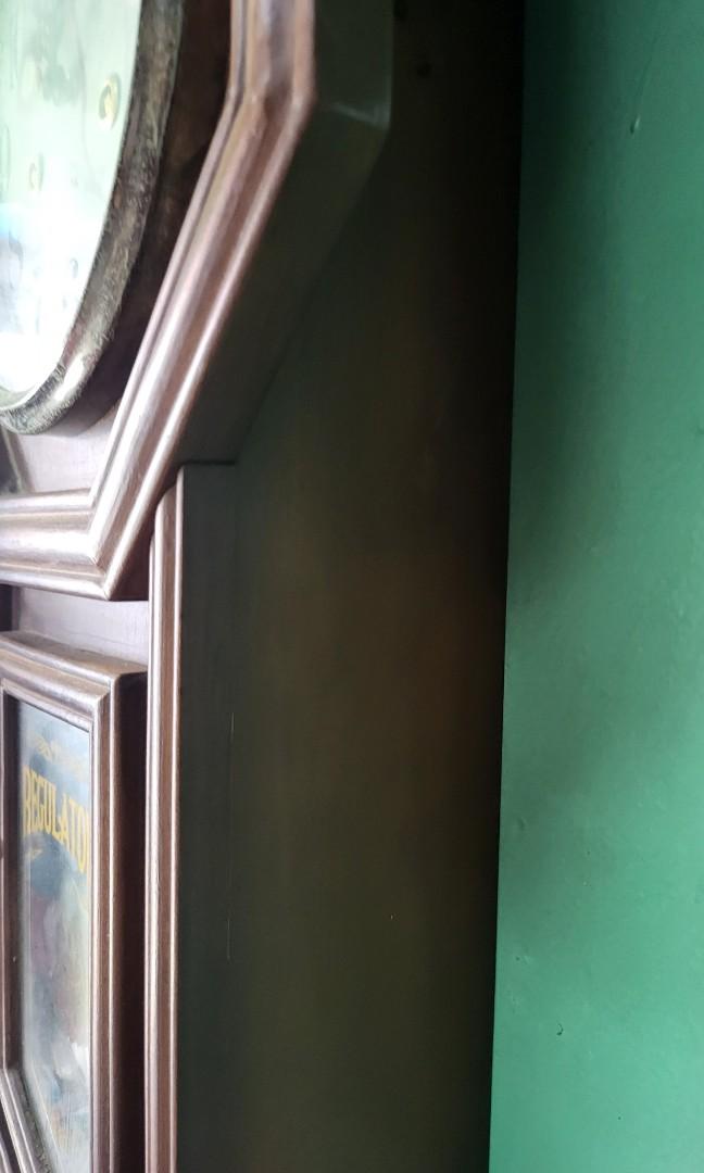 Antique wooden pendulum clock Working, Hobbies & Toys, Memorabilia