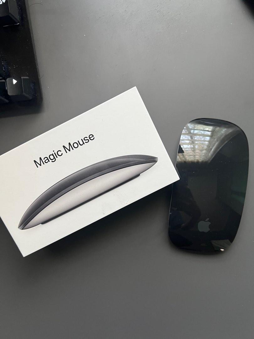 Apple Magic Mouse Black Multi-Touch Surface, Computers & Tech, Parts &  Accessories, Mouse & Mousepads on Carousell