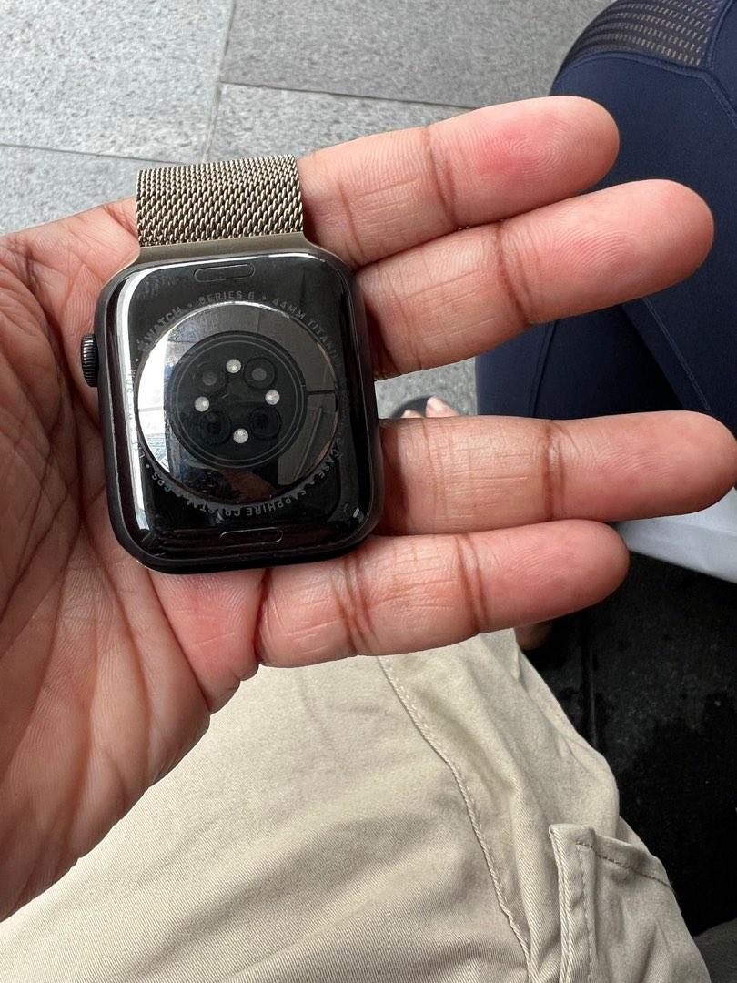FAST DEAL AT 700 TDY Apple Watch Series 6 44mm Titanium GPS Cellular AppleCare till 2024 Luxury Watches on Carousell