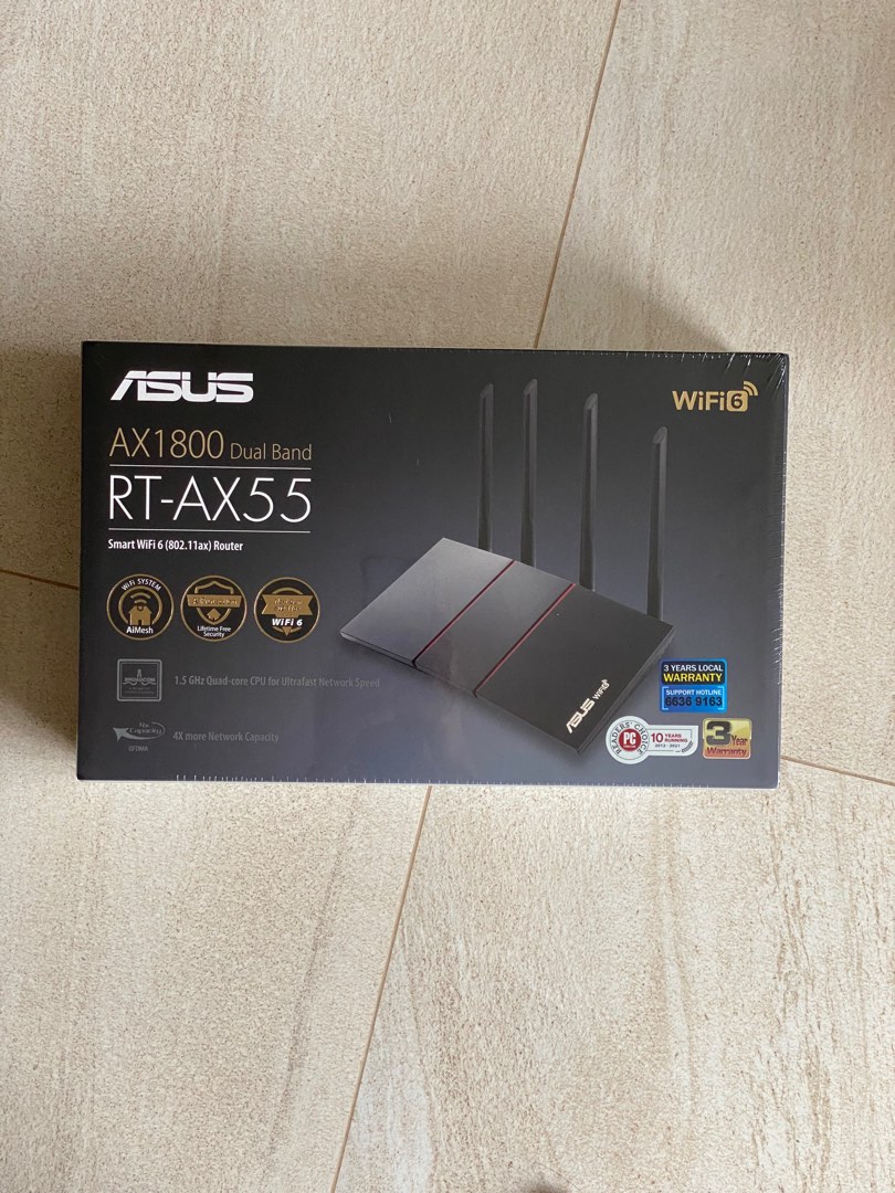 Asus RT-AX55 Router, Computers & Tech, Parts & Accessories, Networking ...