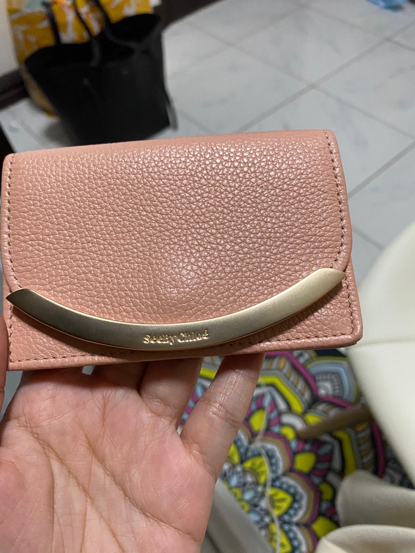 Authentic Chloe Small Wallet, Women's Fashion, Bags & Wallets, Wallets