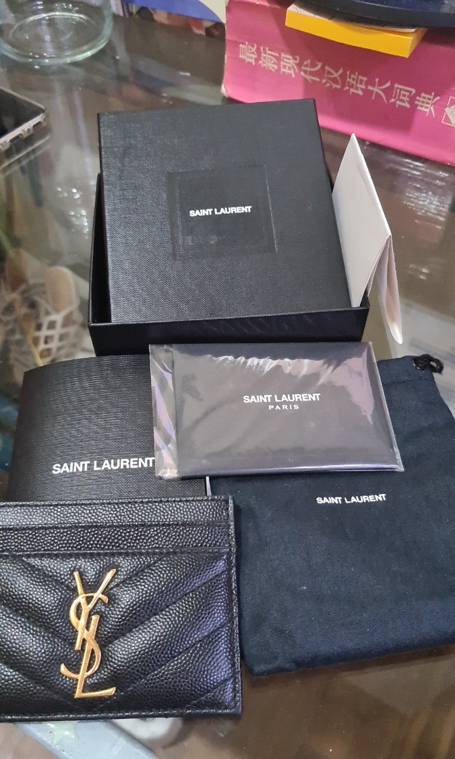 Ysl credit top card case