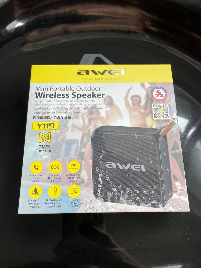 Awei Portable Waterproof Wireless Speaker415007623244032002